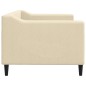 vidaXL Tagesbett Creme 80x200 cm Stoff vidaXL Tagesbett Creme 80x200 cm Stoff