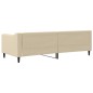 vidaXL Tagesbett Creme 80x200 cm Stoff vidaXL Tagesbett Creme 80x200 cm Stoff