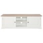 vidaXL TV-Schrank Weiß 110x30x40 cm Holzwerkstoff vidaXL TV-Schrank Weiß 110x30x40 cm Holzwerkstoff