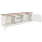 vidaXL TV-Schrank Weiß 110x30x40 cm Holzwerkstoff vidaXL TV-Schrank Weiß 110x30x40 cm Holzwerkstoff