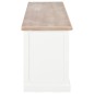 vidaXL TV-Schrank Weiß 110x30x40 cm Holzwerkstoff vidaXL TV-Schrank Weiß 110x30x40 cm Holzwerkstoff