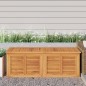 vidaXL Gartenbox mit Beutel 150x50x53 cm Massivholz Teak vidaXL Gartenbox mit Beutel 150x50x53 cm Massivholz Teak