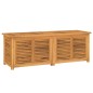 vidaXL Gartenbox mit Beutel 150x50x53 cm Massivholz Teak vidaXL Gartenbox mit Beutel 150x50x53 cm Massivholz Teak