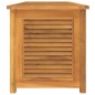 vidaXL Gartenbox mit Beutel 150x50x53 cm Massivholz Teak vidaXL Gartenbox mit Beutel 150x50x53 cm Massivholz Teak