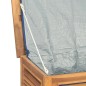 vidaXL Gartenbox mit Beutel 150x50x53 cm Massivholz Teak vidaXL Gartenbox mit Beutel 150x50x53 cm Massivholz Teak