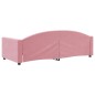 vidaXL Tagesbett Rosa 90x200 cm Samt vidaXL Tagesbett Rosa 90x200 cm Samt
