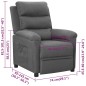 Relaxsessel Hellgrau Stoff Relaxsessel Hellgrau Stoff