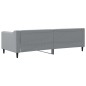 vidaXL Tagesbett Hellgrau 80x200 cm Stoff vidaXL Tagesbett Hellgrau 80x200 cm Stoff