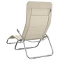 vidaXL Sonnenliegen 2 Stk. Creme Textilene & Pulverbeschichteter Stahl vidaXL Sonnenliegen 2 Stk. Creme Textilene & Pulverbeschichteter Stahl