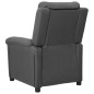 Relaxsessel Dunkelgrau Stoff Relaxsessel Dunkelgrau Stoff