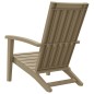 vidaXL Adirondack-Gartenstuhl Hellbraun Polypropylen vidaXL Adirondack-Gartenstuhl Hellbraun Polypropylen