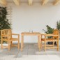 vidaXL Gartenstühle 2 Stk. 58x59x88 cm Massivholz Teak vidaXL Gartenstühle 2 Stk. 58x59x88 cm Massivholz Teak