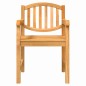 vidaXL Gartenstühle 2 Stk. 58x59x88 cm Massivholz Teak vidaXL Gartenstühle 2 Stk. 58x59x88 cm Massivholz Teak