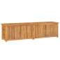 vidaXL Gartenbox mit Beutel 200x50x53 cm Massivholz Teak vidaXL Gartenbox mit Beutel 200x50x53 cm Massivholz Teak