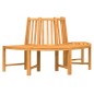 vidaXL Baumbank Halbrund Ø160 cm Massivholz Teak vidaXL Baumbank Halbrund Ø160 cm Massivholz Teak