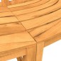 vidaXL Baumbank Halbrund Ø160 cm Massivholz Teak vidaXL Baumbank Halbrund Ø160 cm Massivholz Teak
