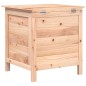 vidaXL Gartentruhe 50x49x56,5 cm Massivholz Tanne vidaXL Gartentruhe 50x49x56,5 cm Massivholz Tanne