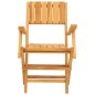 vidaXL Gartenstühle 2 Stk. Klappbar 55x61x90 cm Massivholz Teak vidaXL Gartenstühle 2 Stk. Klappbar 55x61x90 cm Massivholz Teak
