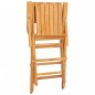 vidaXL Gartenstühle 2 Stk. Klappbar 55x61x90 cm Massivholz Teak vidaXL Gartenstühle 2 Stk. Klappbar 55x61x90 cm Massivholz Teak
