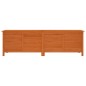 vidaXL Gartentruhe Braun 198,5x50x56,5 cm Massivholz Tanne vidaXL Gartentruhe Braun 198,5x50x56,5 cm Massivholz Tanne