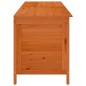 vidaXL Gartentruhe Braun 198,5x50x56,5 cm Massivholz Tanne vidaXL Gartentruhe Braun 198,5x50x56,5 cm Massivholz Tanne