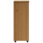 vidaXL Rollschrank mit Schubladen MOSS Honigbraun Massivholz Kiefer vidaXL Rollschrank mit Schubladen MOSS Honigbraun Massivholz Kiefer