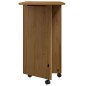 vidaXL Rollschrank mit Schreibtisch MOSS Honigbraun Massivholz Kiefer vidaXL Rollschrank mit Schreibtisch MOSS Honigbraun Massivholz Kiefer