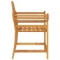 vidaXL Gartenstuhl 88x60x92 cm Massivholz Teak