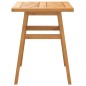 vidaXL Beistelltisch 45x45x60 cm Massivholz Akazie vidaXL Beistelltisch 45x45x60 cm Massivholz Akazie