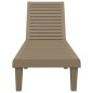 vidaXL Sonnenliegen 2 Stk. Hellbraun 155x58x83 cm Polypropylen vidaXL Sonnenliegen 2 Stk. Hellbraun 155x58x83 cm Polypropylen