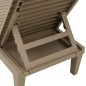vidaXL Sonnenliegen 2 Stk. Hellbraun 155x58x83 cm Polypropylen vidaXL Sonnenliegen 2 Stk. Hellbraun 155x58x83 cm Polypropylen