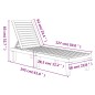 vidaXL Sonnenliegen 2 Stk. Hellbraun 155x58x83 cm Polypropylen vidaXL Sonnenliegen 2 Stk. Hellbraun 155x58x83 cm Polypropylen