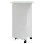 vidaXL Rollschrank mit Schreibtisch MOSS Weiß Massivholz Kiefer vidaXL Rollschrank mit Schreibtisch MOSS Weiß Massivholz Kiefer