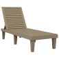 vidaXL Sonnenliege Hellbraun 155x58x83 cm Polypropylen vidaXL Sonnenliege Hellbraun 155x58x83 cm Polypropylen
