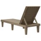 vidaXL Sonnenliege Hellbraun 155x58x83 cm Polypropylen vidaXL Sonnenliege Hellbraun 155x58x83 cm Polypropylen