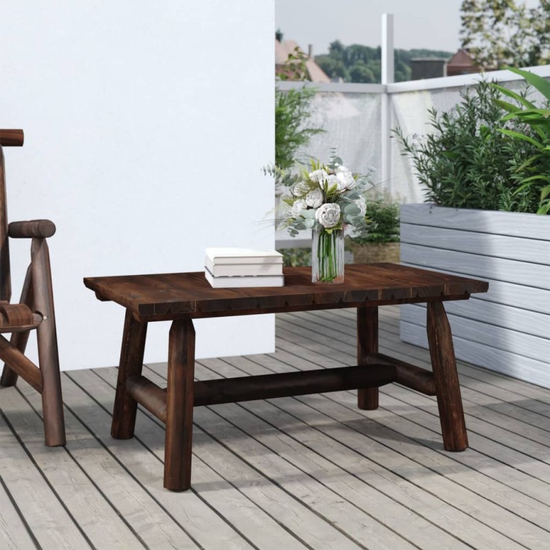 vidaXL Couchtisch 90x50x41 cm Massivholz Fichte vidaXL Couchtisch 90x50x41 cm Massivholz Fichte