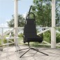 vidaXL Garten-Hängestuhl mit Kissen Dunkelgrau Oxford-Gewebe und Stahl vidaXL Garten-Hängestuhl mit Kissen Dunkelgrau Oxford-Gewebe und Stahl