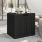 vidaXL Gartenbox Schwarz 55,5x43x53 cm Polypropylen vidaXL Gartenbox Schwarz 55,5x43x53 cm Polypropylen