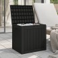 vidaXL Gartenbox Schwarz 55,5x43x53 cm Polypropylen vidaXL Gartenbox Schwarz 55,5x43x53 cm Polypropylen