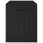 vidaXL Gartenbox Schwarz 55,5x43x53 cm Polypropylen vidaXL Gartenbox Schwarz 55,5x43x53 cm Polypropylen