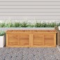 vidaXL Gartenbox mit Beutel 175x50x53 cm Massivholz Teak vidaXL Gartenbox mit Beutel 175x50x53 cm Massivholz Teak