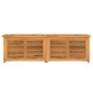 vidaXL Gartenbox mit Beutel 175x50x53 cm Massivholz Teak vidaXL Gartenbox mit Beutel 175x50x53 cm Massivholz Teak