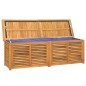vidaXL Gartenbox mit Beutel 175x50x53 cm Massivholz Teak vidaXL Gartenbox mit Beutel 175x50x53 cm Massivholz Teak