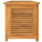 vidaXL Gartenbox mit Beutel 175x50x53 cm Massivholz Teak vidaXL Gartenbox mit Beutel 175x50x53 cm Massivholz Teak