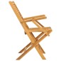 vidaXL Gartenstühle 2 Stk. Klappbar 55x62x90 cm Massivholz Teak vidaXL Gartenstühle 2 Stk. Klappbar 55x62x90 cm Massivholz Teak