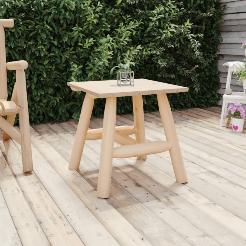 vidaXL Beistelltisch 49x49x50 cm Massivholz Fichte vidaXL Beistelltisch 49x49x50 cm Massivholz Fichte