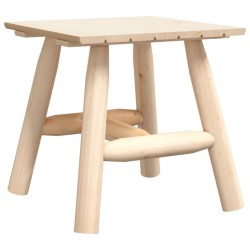 vidaXL Beistelltisch 49x49x50 cm Massivholz Fichte 
