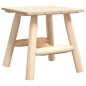 vidaXL Beistelltisch 49x49x50 cm Massivholz Fichte vidaXL Beistelltisch 49x49x50 cm Massivholz Fichte