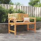 vidaXL Gartenbank 114x59x87 cm Massivholz Teak vidaXL Gartenbank 114x59x87 cm Massivholz Teak