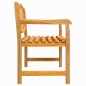vidaXL Gartenbank 114x59x87 cm Massivholz Teak vidaXL Gartenbank 114x59x87 cm Massivholz Teak
